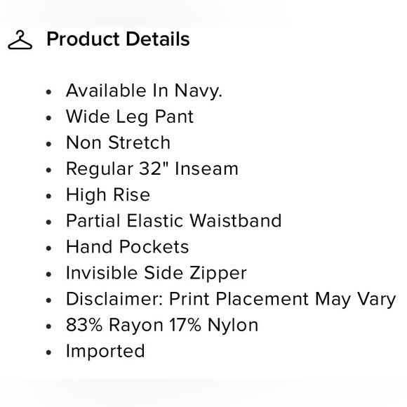 Fashion Nova Blue and White Wide Leg Jumpsuit - Picture 7 of 7